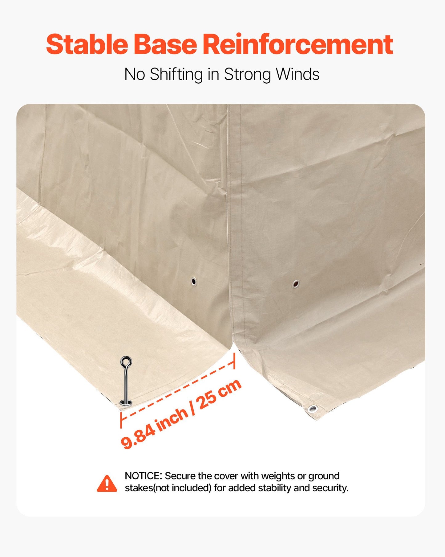 Winter Gazebo Cover Fits 10 x 10 ft Hardtop Gazebos, All-Weather Double-Tiered Gazebo Cover with Sidewalls & Mesh Windows, High-Density PE Enclosed Storage Shelter Covers, Gazebos not Included