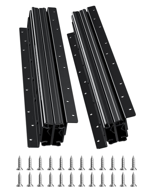 Undermonterade lådslider 16 tum under trappskåpsskenor 260 LB last