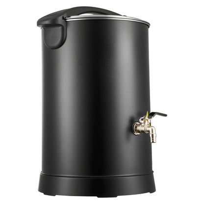 Wax Melter for Candle Making, 10.6 Qts, Fast and Even Heating, with Easy Pour Spout and Temp Digital Display, Hourglass Base for Non-Stick Smooth Flow, Wax Melting Pot for Making Candles Soaps