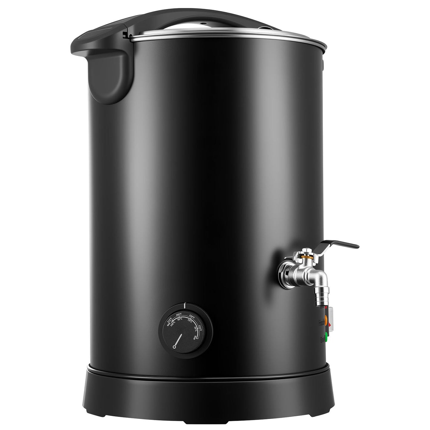 Wax Melter for Candle Making, 10.6 Qts, Fast and Even Heating, with Easy Pour Spout and Temperature Control, Hourglass Base for Non-Stick Smooth Flow, Wax Melting Pot for Making Candles Soaps