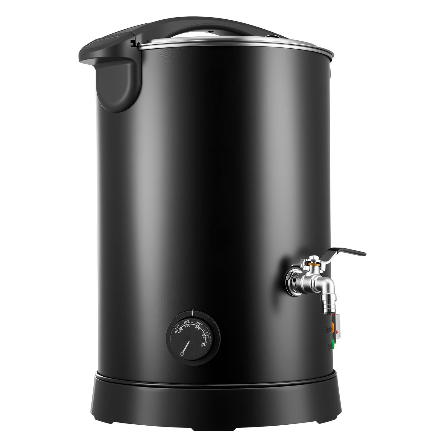 Wax Melter for Candle Making, 10.6 Qts, Fast and Even Heating, with Easy Pour Spout and Temperature Control, Hourglass Base for Non-Stick Smooth Flow, Wax Melting Pot for Making Candles Soaps