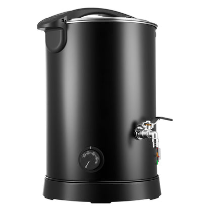 Wax Melter for Candle Making, 10.6 Qts, Fast and Even Heating, with Easy Pour Spout and Temperature Control, Hourglass Base for Non-Stick Smooth Flow, Wax Melting Pot for Making Candles Soaps