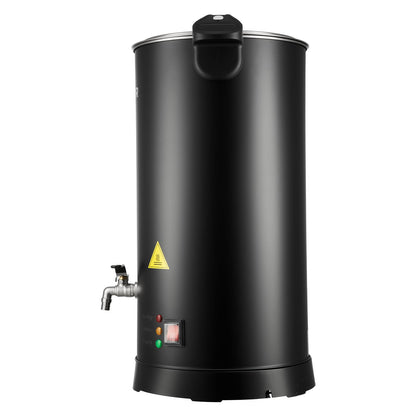 Wax Melter for Candle Making, 15.9 Qts, Fast and Even Heating, with Easy Pour Spout and Temperature Control, Hourglass Base for Non-Stick Smooth Flow, Wax Melting Pot for Making Candles Soaps