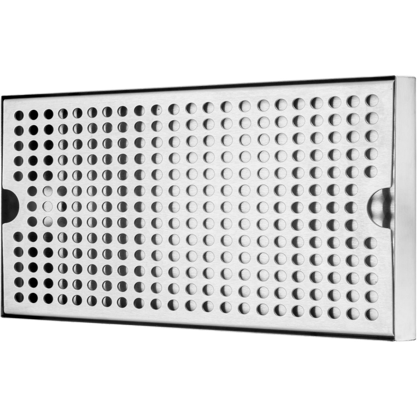 Biertropfschale, 304 Edelstahl-Kegerator-Tropfschalen mit Anti-Rutsch-Pads