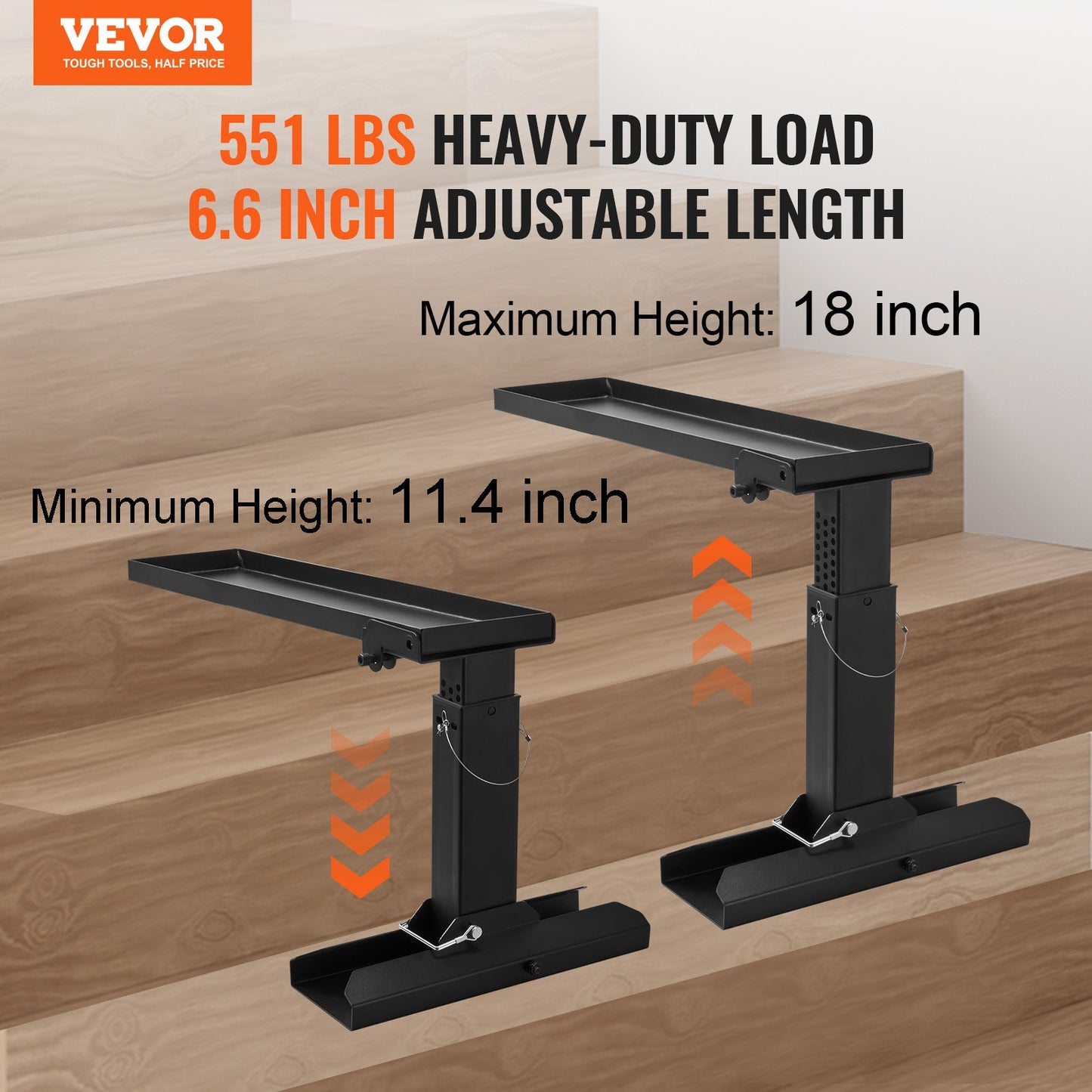 Ladder Leveller 29.8 L x 11.4-18 in. H Support Surface Folding Stabilizer