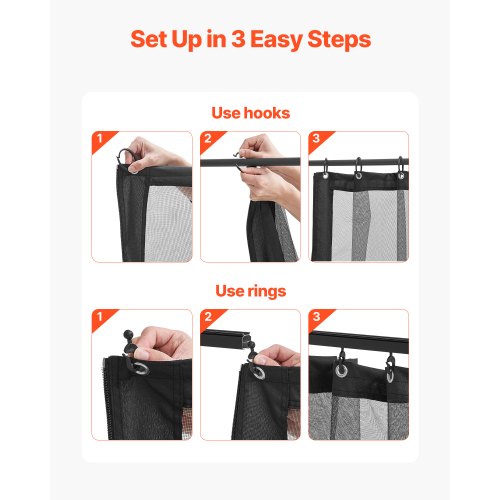 Replacement net for pavilions, net for 3.5x3.5x2.1m patio, net only | EU