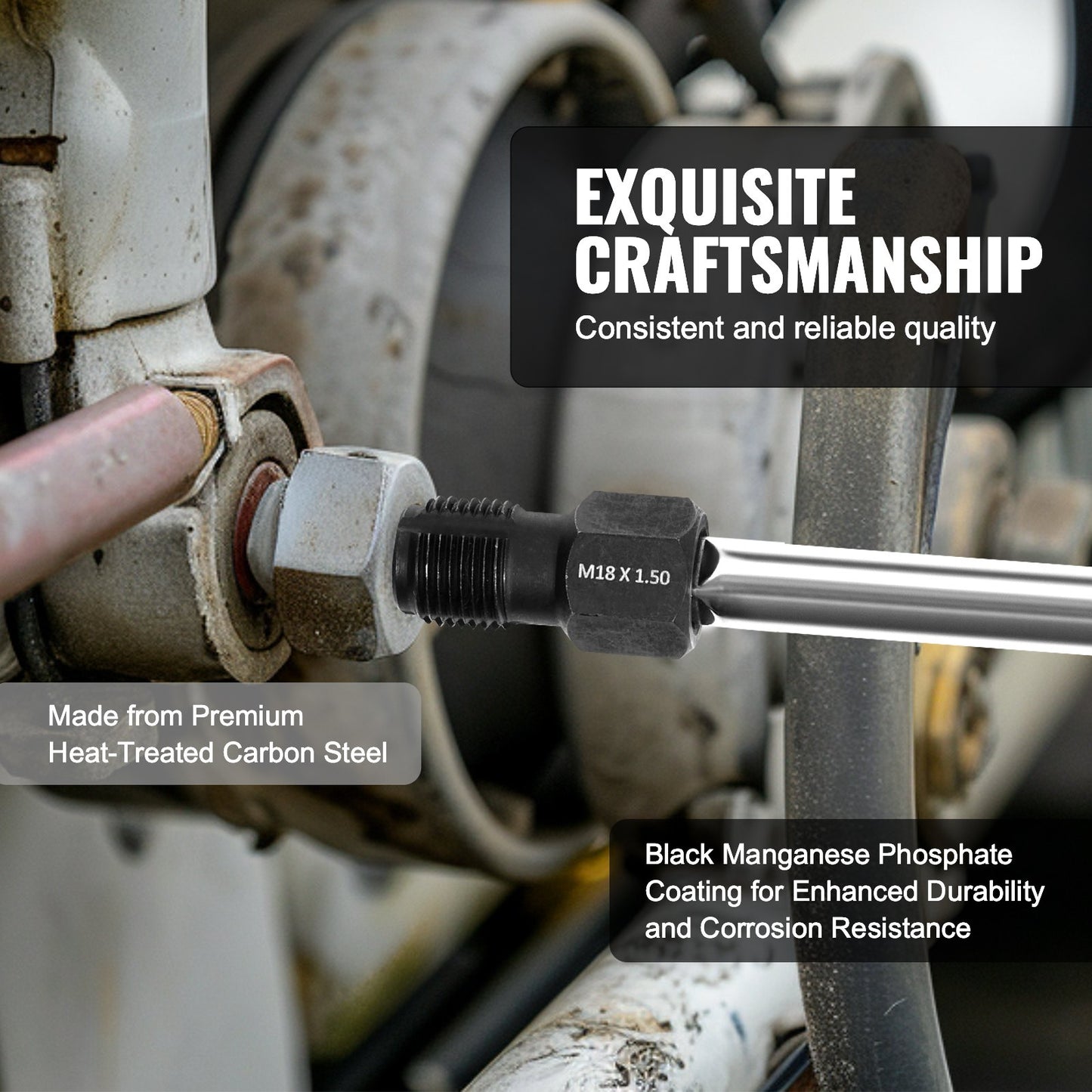 7 PCS Thread Destroyer Set Metric Thread Restoration Tool Automotive Training