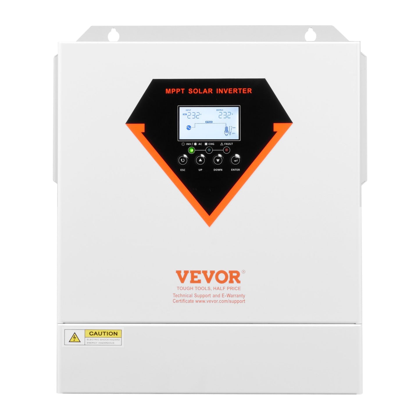 Hybrid-Solarwechselrichter-Ladegerät 3500 W 220/230 V Eingebauter WiFi 100 A MPPT-Controller