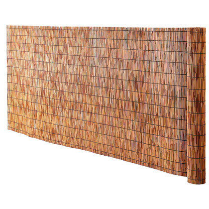 Schilfzaun, Sichtschutz für Hinterhoflandschaften, 4,1 x 1,6 m