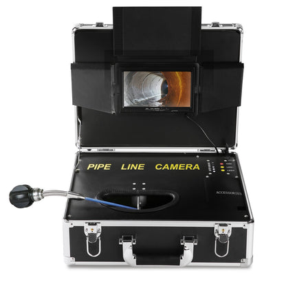 Kanalkamera Rohrinspektionskamera 7 Zoll Bildschirm 1000TVL Kamera 66ft
