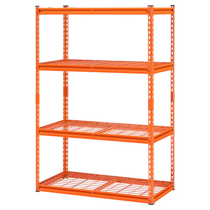 Storage Shelves 4-Tier Adjustable Heavy Duty Garage Shelf 2400 lbs