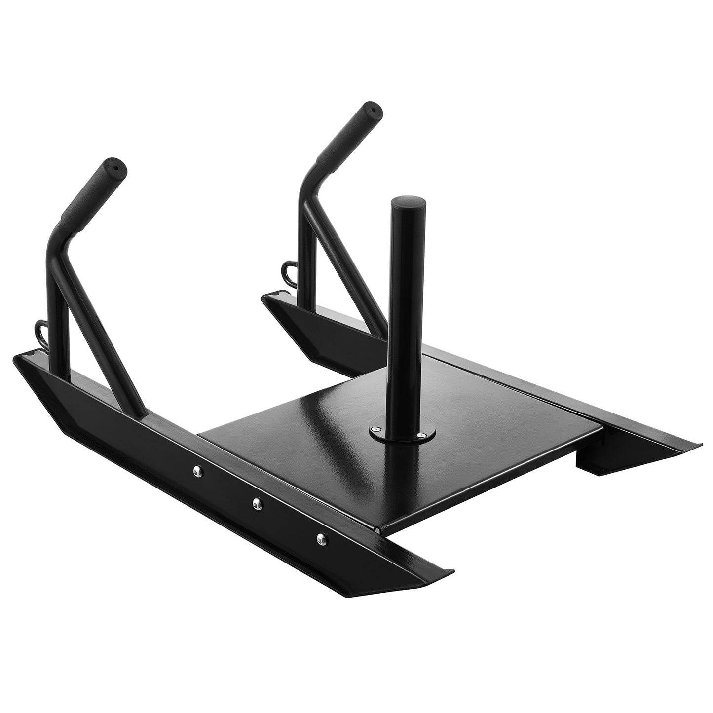 Gewicht Power Pull Push Schlitten Fitness Kraft Geschwindigkeit Training Schlitten Schwarz