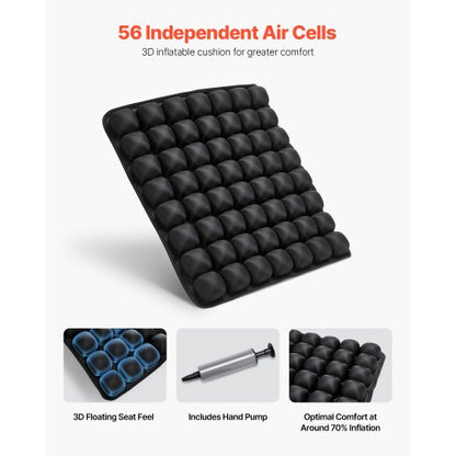 Inflatable Seat Cushion 3D Air Cell Seat Cushion for Pressure Relief | EU