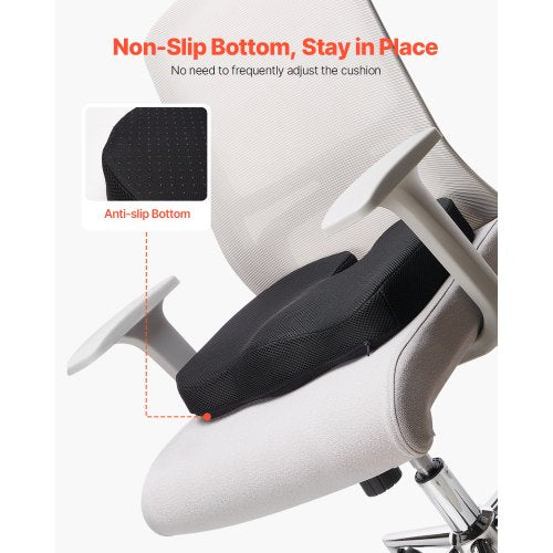 Sitzkissen Kühlendes Gel &amp; Memory Foam Sitzkissen zur Druckentlastung