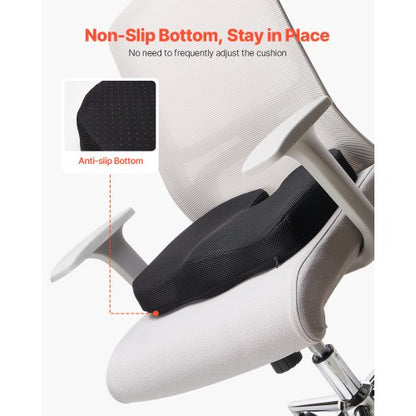 Sitzkissen Kühlendes Gel &amp; Memory Foam Sitzkissen zur Druckentlastung