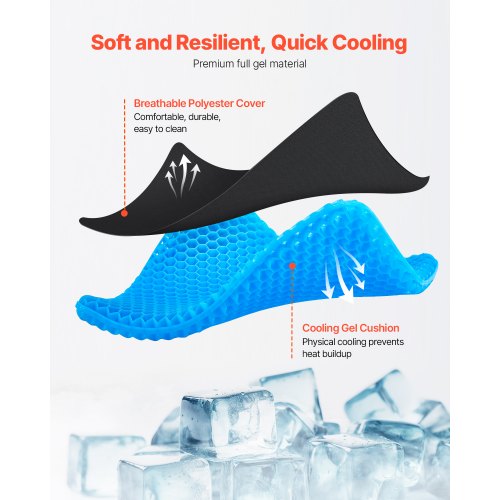 Sittkudde Kylgel Sittkudde Stolkudde för höfter Ryggtrycksavlastning