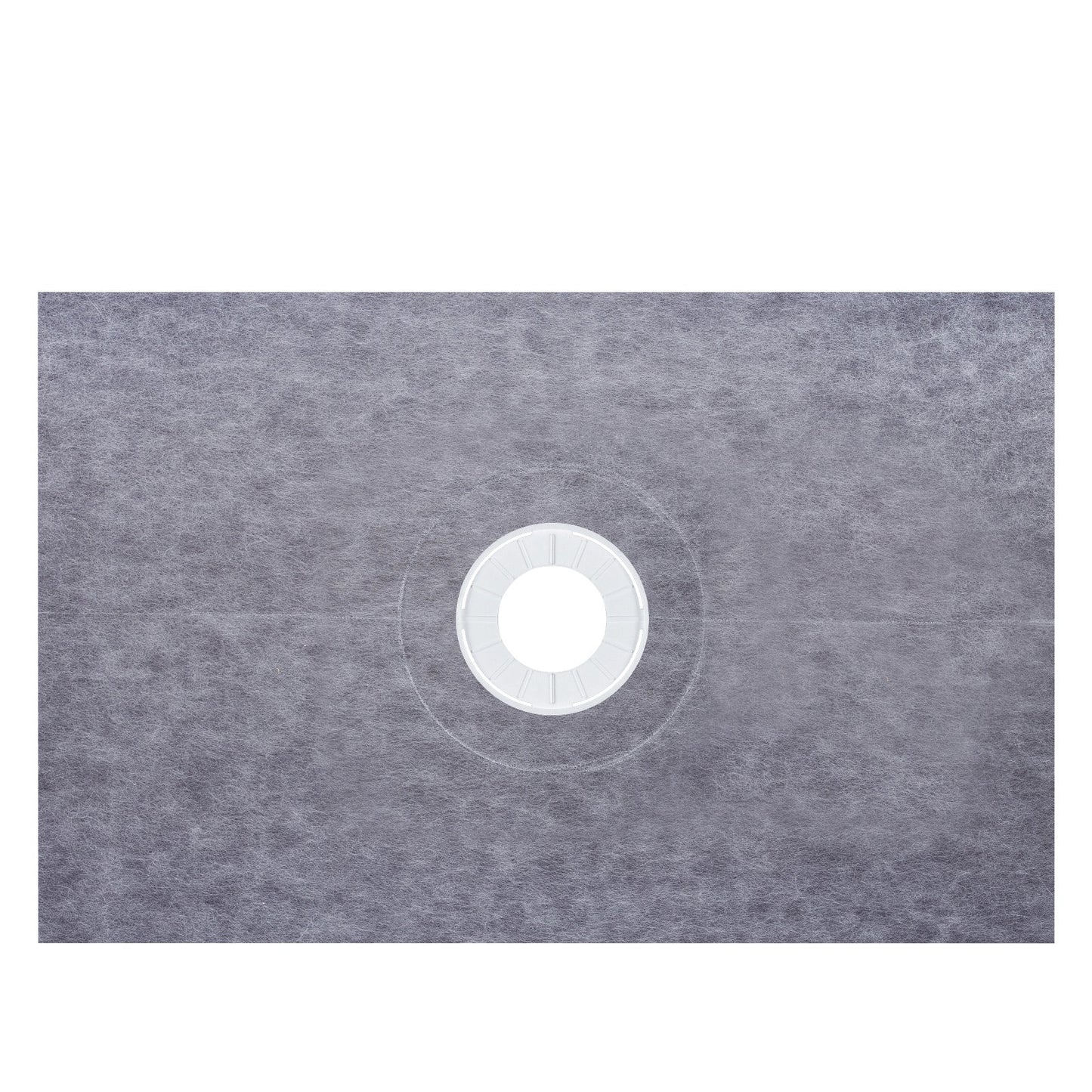 Abdichtungs-Duschset Duschwanne 48''x72'' mit zentralem Abfluss PVC