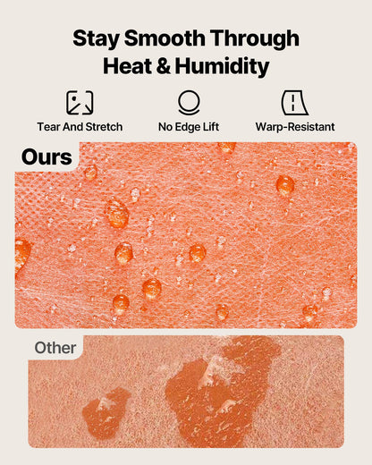 Waterproof Membrane for Shower, 3.3 x 131.7 ft 432 sq.ft Waterproofing Tile Membrane, 20 mil Thickness Polyethylene Fabric Roll, Easy to Cut for Bathroom, Kitchen, Sauna, Walls, Underlayment
