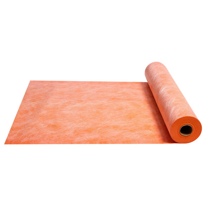 Waterproof Membrane for Shower, 3.3 x 99.1 ft 325 sq.ft Waterproofing Tile Membrane, 20 mil Thickness Polyethylene Fabric Roll, Easy to Cut for Bathroom, Kitchen, Sauna, Walls, Underlayment