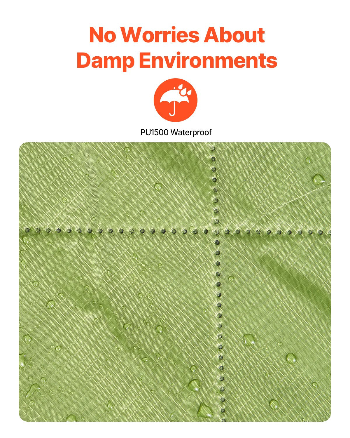 Camping Blanket, Large Warm Stadium Blanket, Waterproof & Windproof, 330GSM Polyester Fleece, Flame Retardant, Great for Outdoors, Picnics, Hiking, Sports Events, Travel, 82" x 55", Bicolor