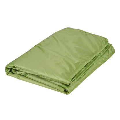 Camping Blanket 79" x 59" Portable Warm Stadium Blanket Outdoor Light Green