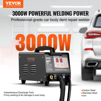 Punktsvetsare buckla 3KW studsvets buckla reparationssats med 2 svetspistoler