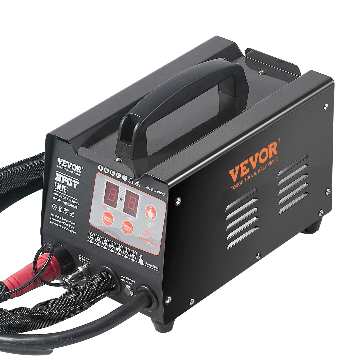 Punktsvetsare buckla 3KW studsvets buckla reparationssats med 2 svetspistoler