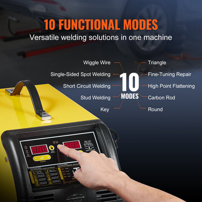 Dual Pro Stud Welder, professionelles 5-kW-Schweißgerät für Stahl- und Aluminiumplatten