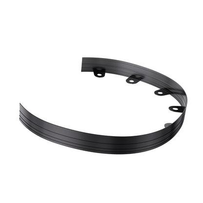 Metall-Landschaftseinfassung, 10er-Pack, 152,4 cm, rostbeständig, biegsam, für Garten und Hof