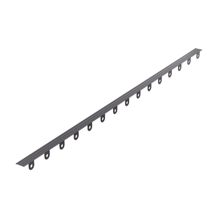 Metall-Landschaftseinfassung, 10er-Pack, 152,4 cm, rostbeständig, biegsam, für Garten und Hof