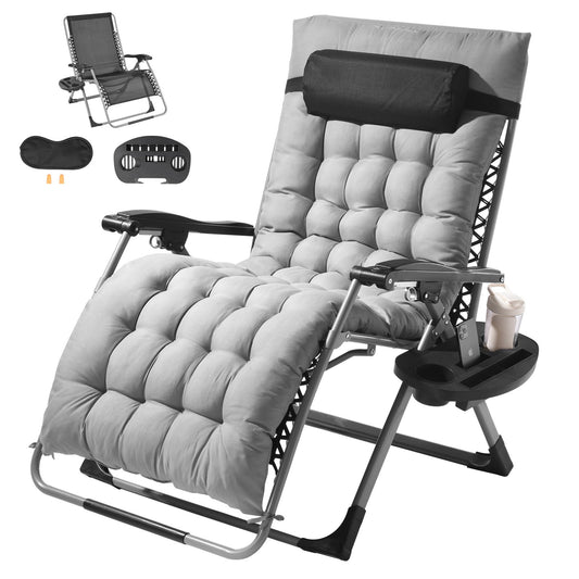 Zero Gravity Chair 33" Zero Gravity Recliner Lounge Chair Indoor and Outdoor