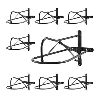 Wall Mounted Saddle Holder with Pad Bar 8-pack Horse Saddle Holder