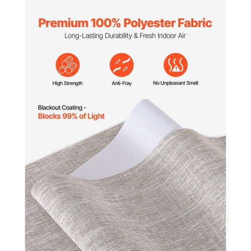 Flächenvorhang Rollo Rollo Rolloschienen 116cm bis 218cm B ablängbar braun