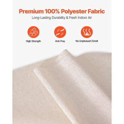 Panelskena Persienner Utdragbara Skenor 116 till 218 cm B Kan Kantklippas Ljusbrun