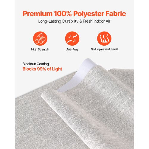 Panelskena Persienner Utdragbara Skenor 116 till 218 cm B Kan Kantklippas Ljusgrå