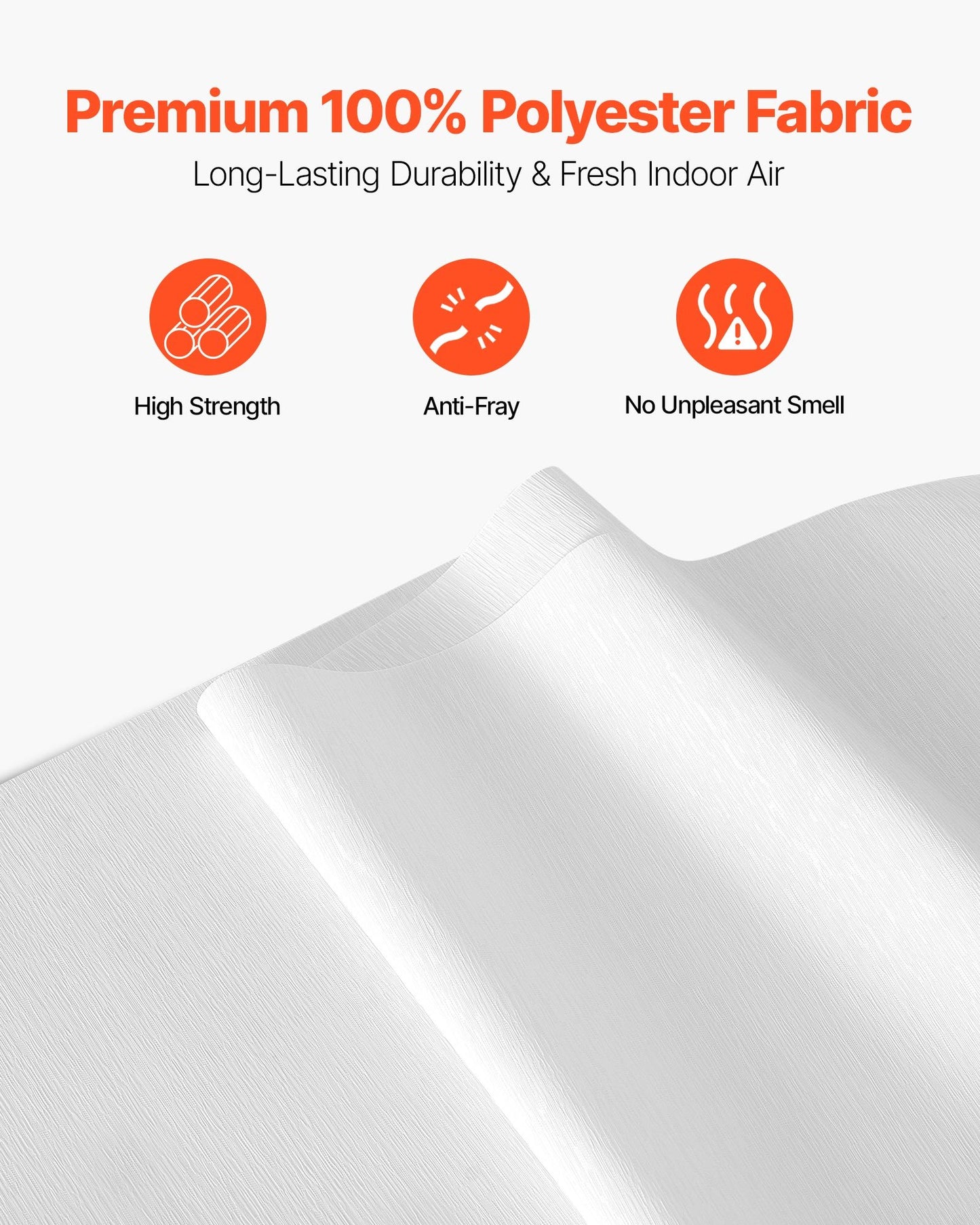 Panel Track Blinds, Extendable Track from 45.8 in to 86 in W, Trimmable Panel Curtains Up to 96 in H, Adjustable Vertical Panel Blinds for Sliding Doors, Patio Doors, Room Divider, Window, White