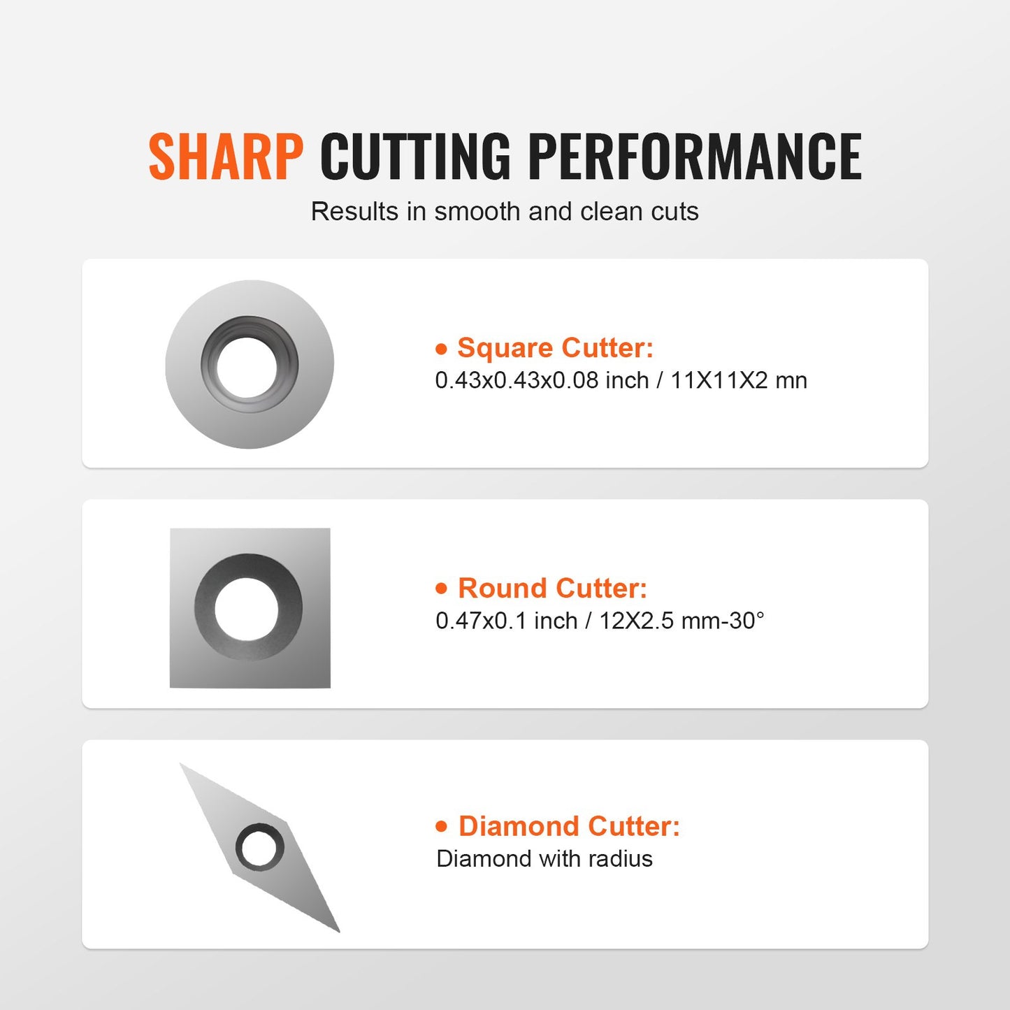 Svarv Mejsel Set 3ST Träbearbetning Svarvverktyg Hårdmetall Verktygslåda