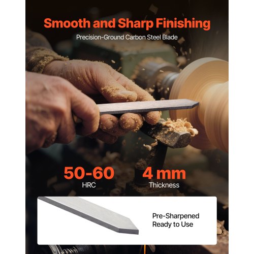 8-PIECE WOODWORKING CHISEL SET WOODWORKING TOOLS STEEL DISC GEAR FINISH