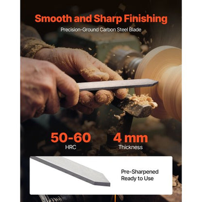 8-PIECE WOODWORKING CHISEL SET WOODWORKING TOOLS STEEL DISC GEAR FINISH