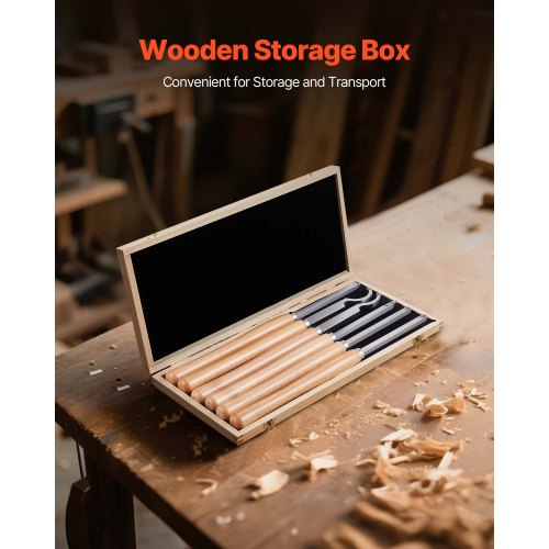 6-PIECE WOOD GEAR SET HSS GEAR SET STORAGE AND CUTTING CABINET