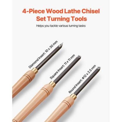 4-PIECE WOOD GEAR SET HSS GEAR SET STORAGE AND CUTTING CABINET