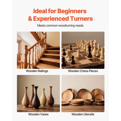 4-PIECE WOOD GEAR SET HSS GEAR SET STORAGE AND CUTTING CABINET