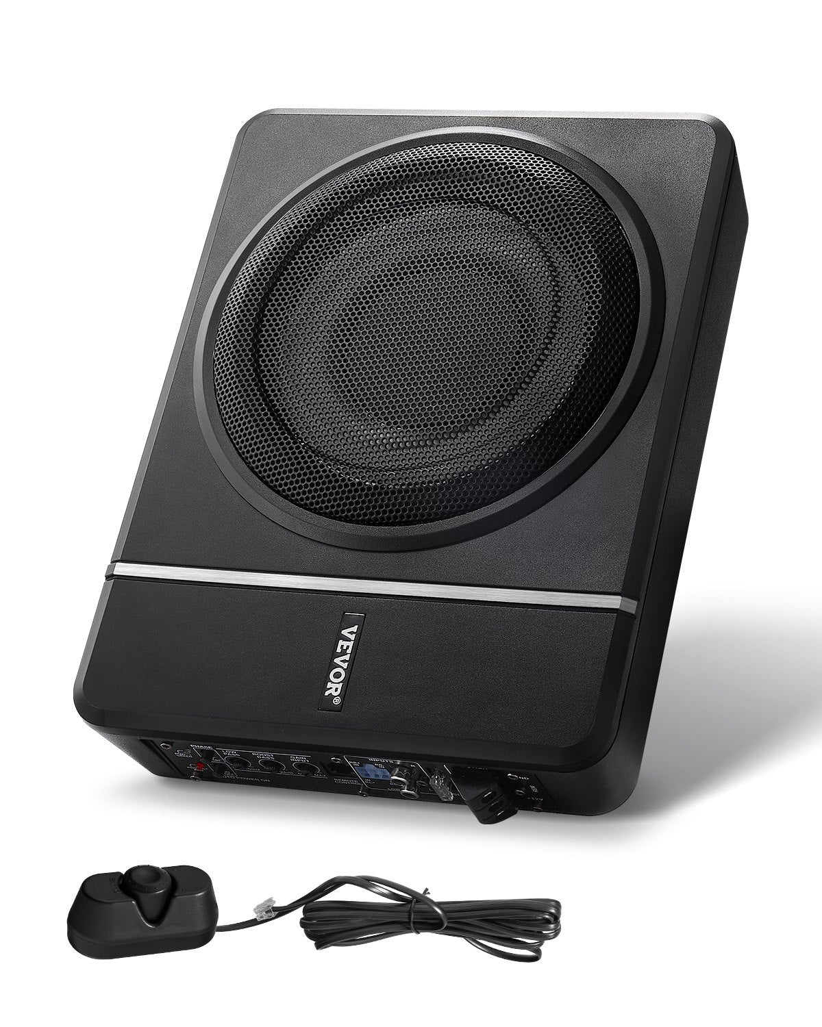 8" 240W under seat car subwoofer Slim powered car/truck subwoofer system