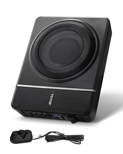8" 240W under seat car subwoofer Slim powered car/truck subwoofer system