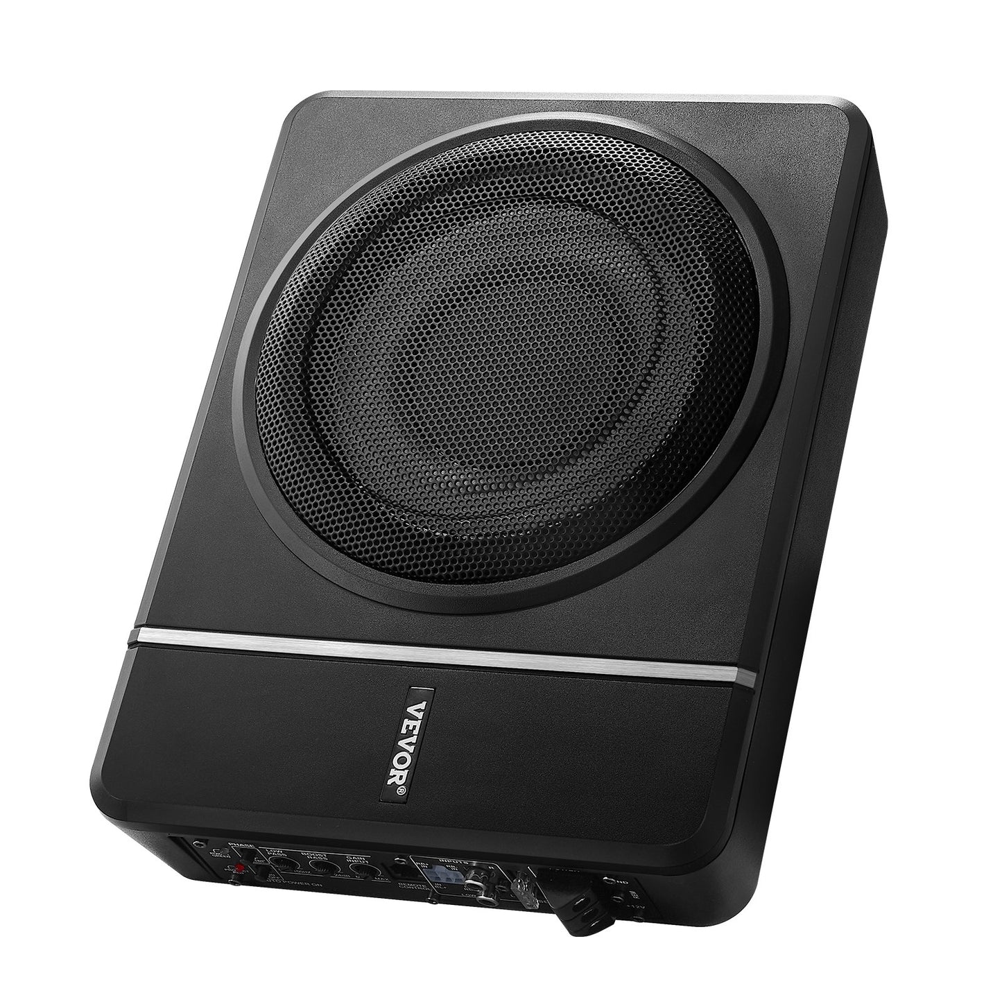 8" 240W under seat car subwoofer Slim powered car/truck subwoofer system