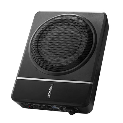 8" 240W under seat car subwoofer Slim powered car/truck subwoofer system