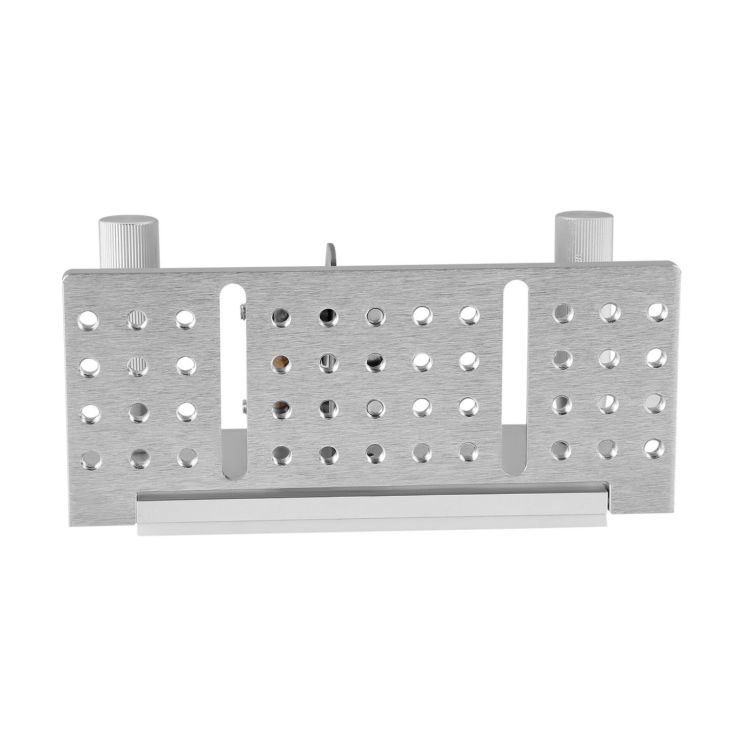 Belt Grinder Knife Jig, 85° - 115° Adjustable Belt Sander Knife Sharpening Jig with Dual Handles, 7.68" Long Sharpener Locator Compatible with Bench Grinders, Sharpening Machines