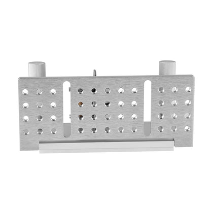 Belt Grinder Knife Jig, 85° - 115° Adjustable Belt Sander Knife Sharpening Jig with Dual Handles, 7.68" Long Sharpener Locator Compatible with Bench Grinders, Sharpening Machines