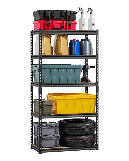 Storage Shelves 16" D x 32" W x 62.8" H 5-Tier Garage Storage Shelves