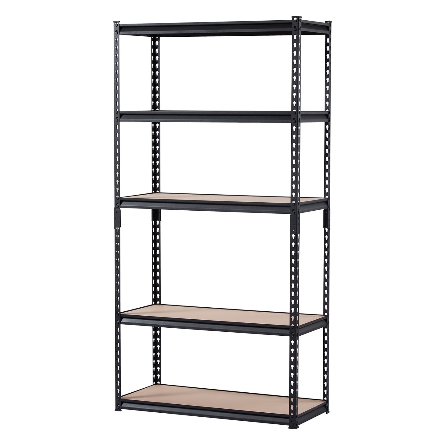 Storage Shelves 16" D x 36" W x 71.4" H 5-Tier Garage Storage Shelves